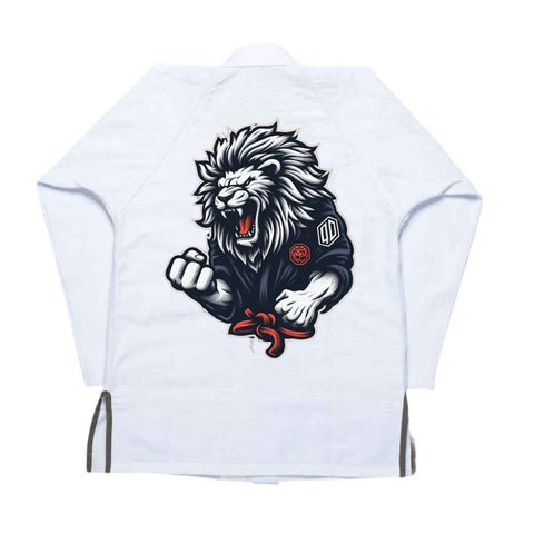 Bjj Gi embroidery lion patch