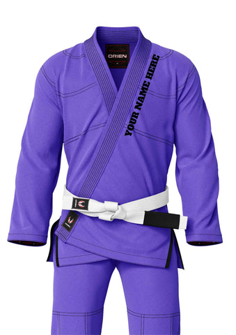 Purple bjj Gi custom embroidery Patches