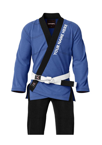 Bjj Gi blue and black trim
