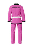 Jiu jitsu Pink Kimono For Women's 