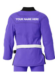 Purple kimono Men's Women's 