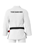 Custom made bjj gi embroidery name 