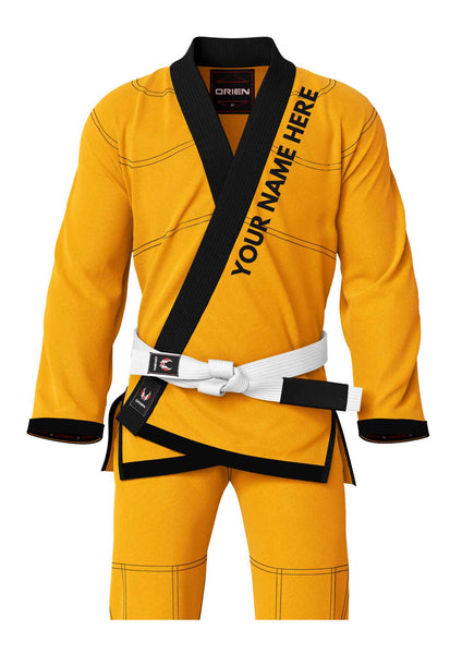 Best minimalist bjj yellow gi