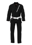 Custom bjj Gi black embroidery logo 