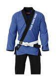 Bjj Gi blue and black trim 