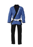 Premium Bjj Gi blue and black trim 