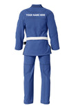 Custom Kimono Gi Bjj blue 