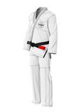 Bjj white gi custom Patch Locations 