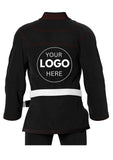 Custom logo Ju jitsu Gi black 