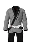 Custom bjj Gi grey and black trim