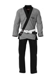 Custom Jiu jitsu Kimono Grey And Black 
