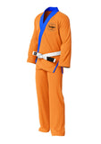 Custom orange bjj Gi 