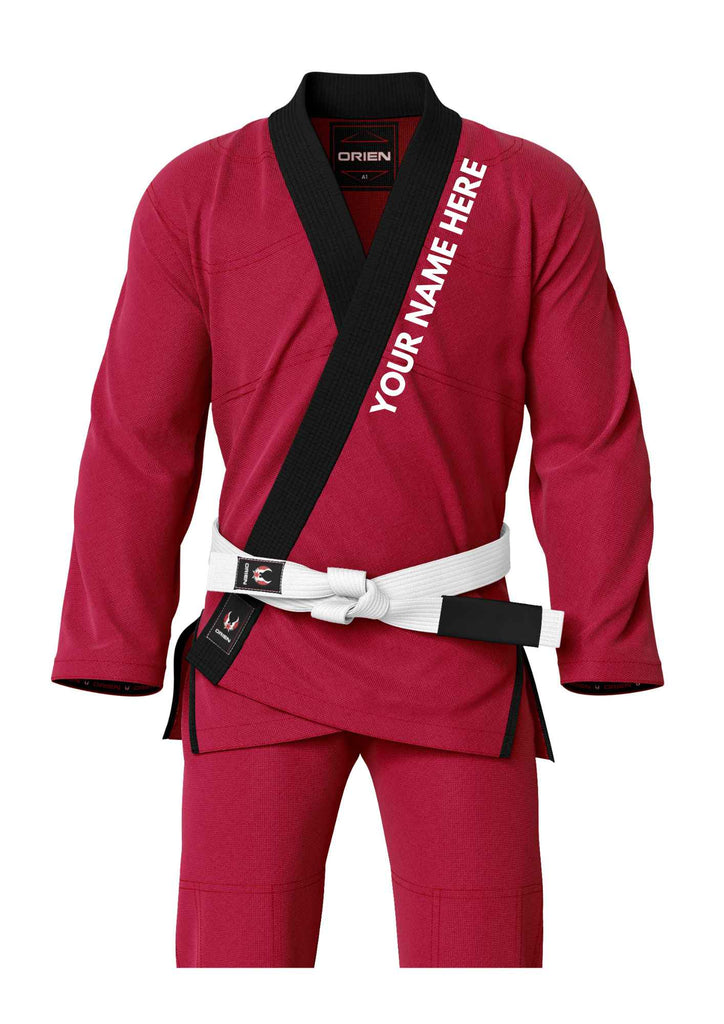 Best Long Lasting Customizable Red Bjj Gi For Male, Female And Kids ...