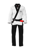 Bjj white gi black pant custom Patches 