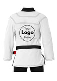 Solid kimono bjj Gi white, black 
