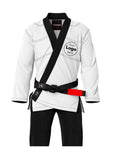 Bjj white gi black pant