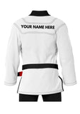Bjj white gi black pant 