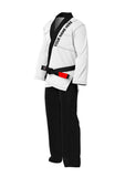Solid kimono bjj Gi white, black 