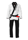 Solid kimono bjj Gi white, black 